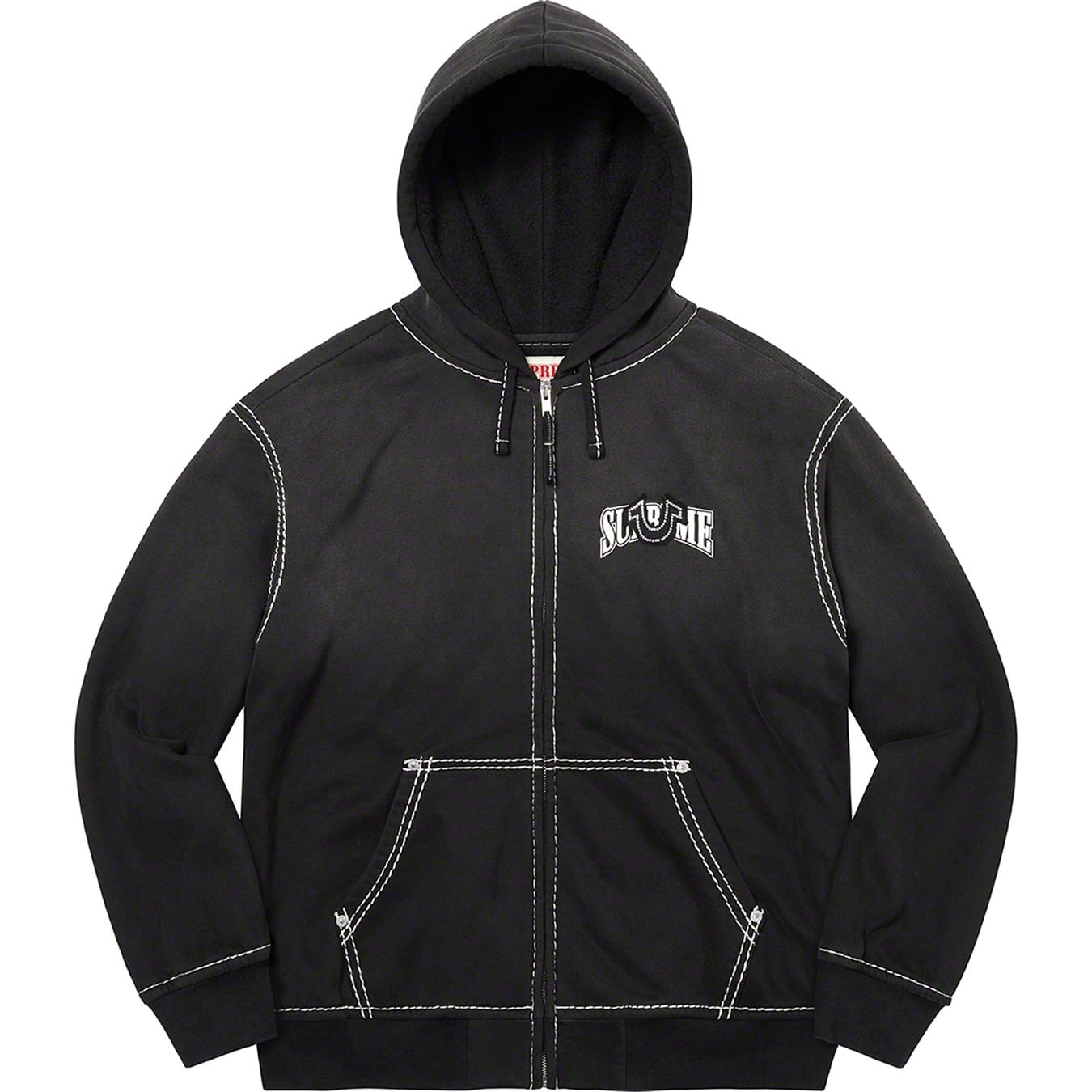 Supreme®/True Religion® Zip Up Hooded Sweatshirt view 6